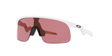 2023 Oakley Resistor Youth Sunglasses - Polished White Frame with Prizm Dark Golf