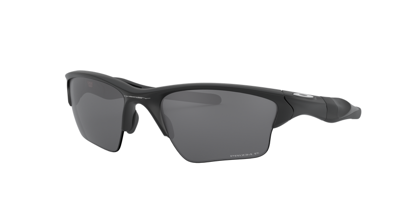 2023 Oakley Half Jacket 2.0 XL Sunglasses - Matte Black Frame with Prizm Black Polarized