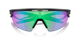 Oakley Sphaera Sunglasses - Matte Black w/ Prizm Golf - folded view