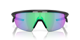 Oakley Sphaera Sunglasses - Matte Black w/ Prizm Golf - front view