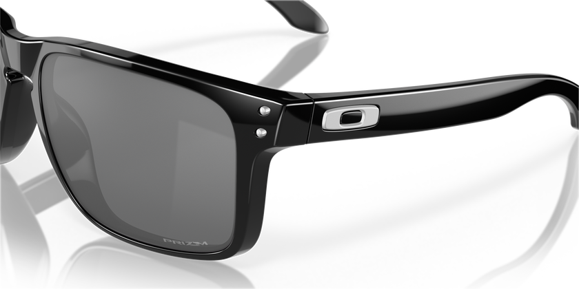 Oakley Holbrook XL Sunglasses - Polished Black w/ Prizm Black - detail view