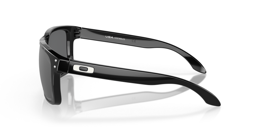 Oakley Holbrook XL Sunglasses - Polished Black w/ Prizm Black - side view