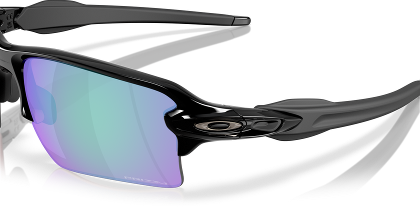 Oakley Flak 2.0 XXL Sunglasses - Polished Black w/ Prizm Golf - detail view