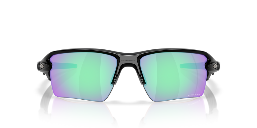 Oakley Flak 2.0 XXL Sunglasses - Polished Black w/ Prizm Golf - front view