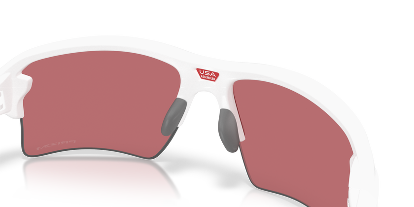 Oakley Flak 2.0 XXL Sunglasses - Matte White w/ Prizm Dark Golf - detail view 2