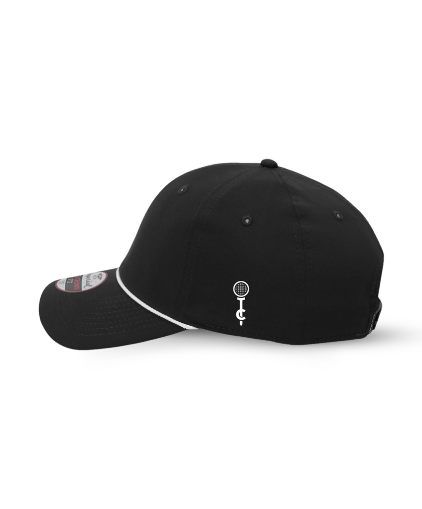 The Clubroom CLBRM Cap - Black / White