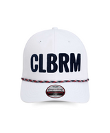 The Clubroom CLBRM Cap - White / Navy / Red