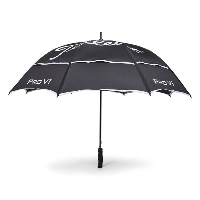 2023 Titleist Tour Double canopy Umbrella - Black/White