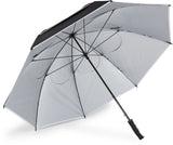 2023 Titleist Tour Double Canopy Umbrella - Black/White