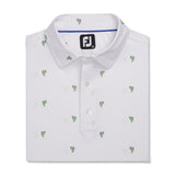 2023 FJ Mens Cactus Prnt Lisle Polo