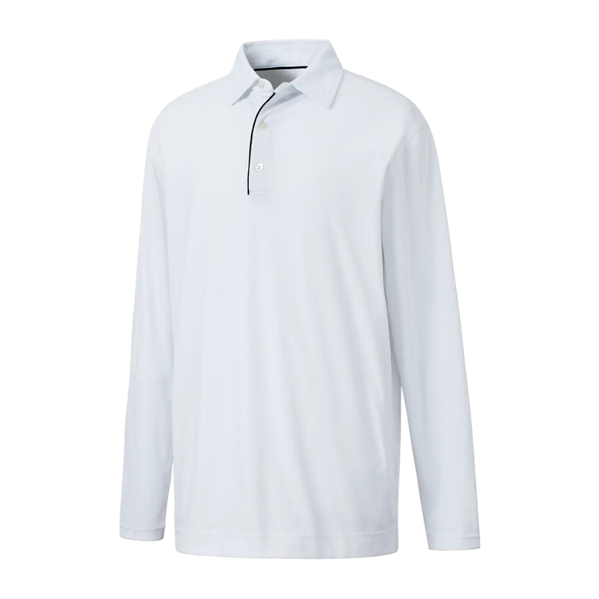 2023 Footjoy Men's Sun Protection Long Sleeve Shirt - White