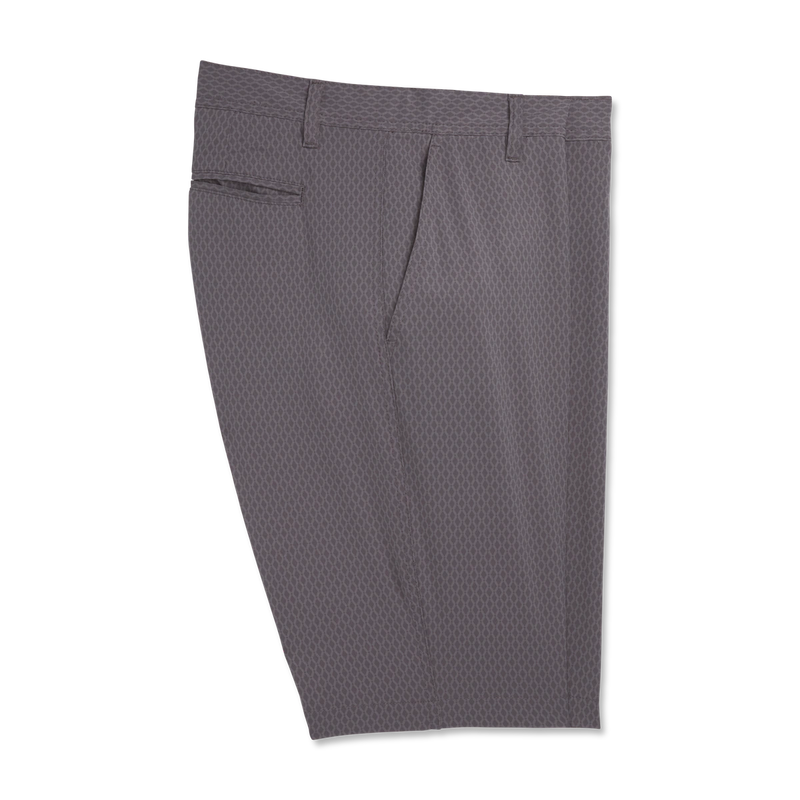 2023 FootJoy Mens Tonal Print Lightweight Shorts  - Lava