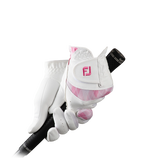 2023 FootJoy Women's Attitude Fashion Glove Pair - White/Pink