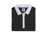 2023 FootJoy Womens Short Sleeve Color Block Polo - Black