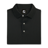 2023 Footjoy Mens Lisle Geo Print - Black / Grey / White