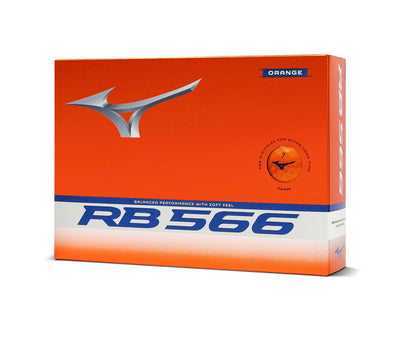 2023 Mizuno RB 566 Golf Ball - Orange