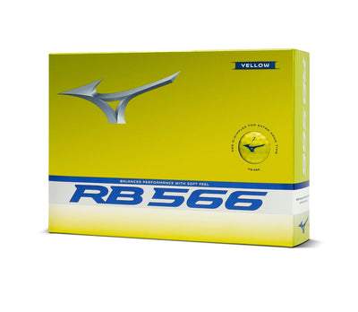 2023 Mizuno RB 566 Golf Ball - Yellow