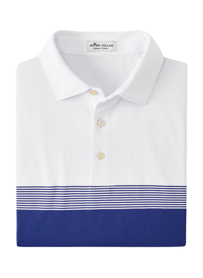 2023 Peter Millar Mens Belfast Polo - White