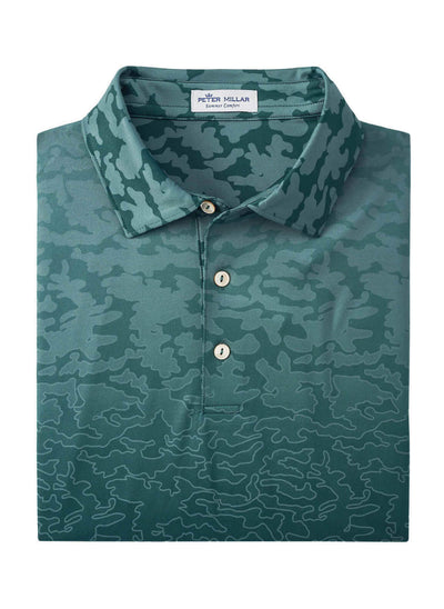 2023 Peter Millar Mens Sail Polo - Balsam