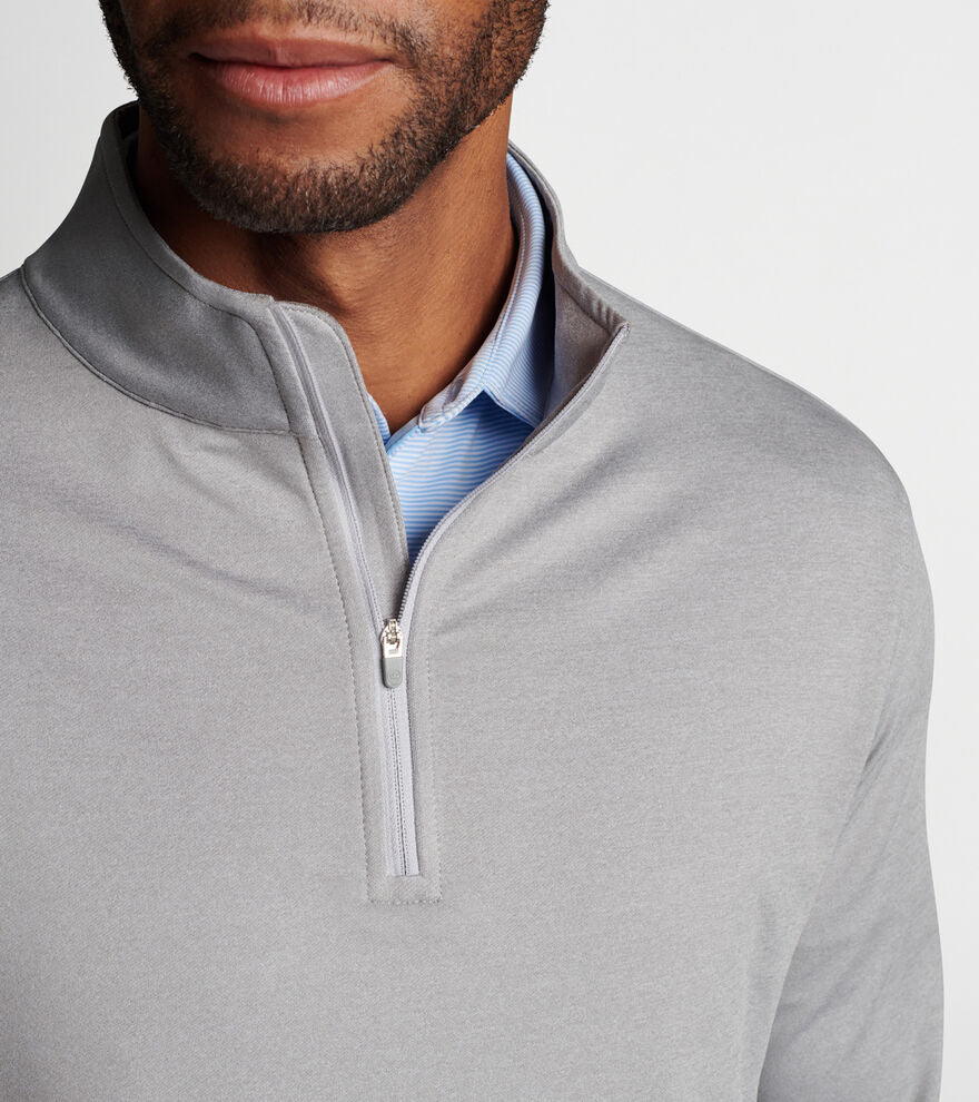 Peter millar melange sale fleece quarter zip