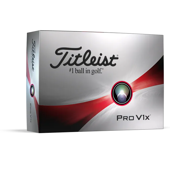 2023 Titleist Pro V1x Golf Ball - High Numbers