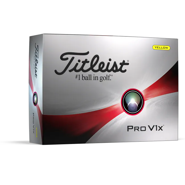 2023 Titleist Pro V1x - Yellow