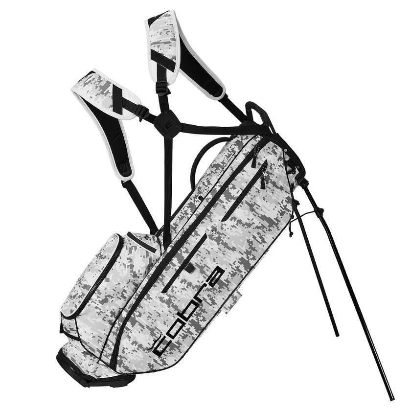 2024 Cobra Ultralight Pro+ Stand Bag - White/Quiet Stand