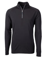 2024 Cutter & Buck Adapt Eco Knit Stretch Quarter Zip Pullover - Black