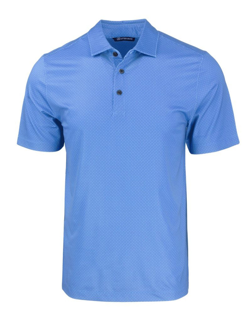 2024 Cutter & Buck Pike Eco Tonal Geo Print Polo - Atlas