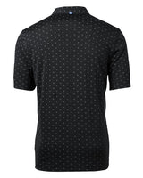 2024 Cutter & Buck Virtue Eco Pique Tile Print Polo - Black