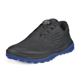 2024 ECCO Mens LT1 BOA Golf Shoe - Black/Blue
