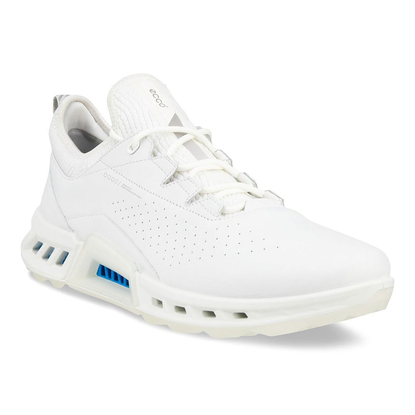 2024 Ecco Men's C4 Golf Shoe - White/UST Dritton