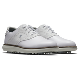 2024 FootJoy Junior Boy's Tradition Golf Shoes - White