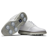 2024 FootJoy Junior Boy's Tradition Golf Shoes - White