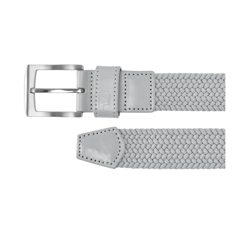 2024 FootJoy Men's Braided Belt - Grey