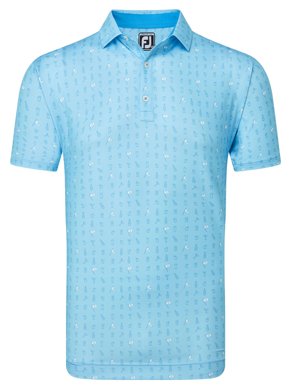 2024 FootJoy Men's The 19th Hole Lisle Polo - Blue Sky – The Clubroom
