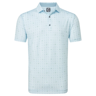 2024 FootJoy Men's The 19th Hole Lisle Polo - Mist