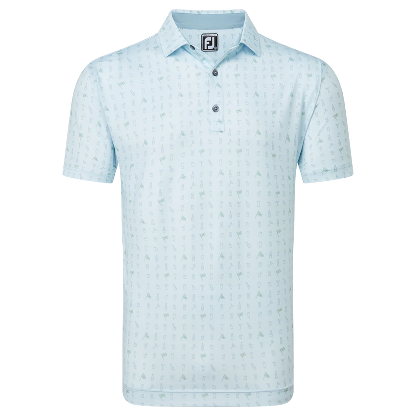 2024 FootJoy Men's The 19th Hole Lisle Polo - Mist