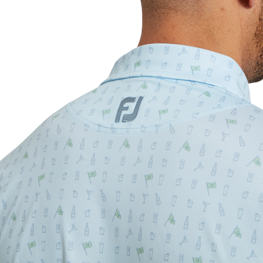 2024 FootJoy Men's The 19th Hole Lisle Polo - Mist