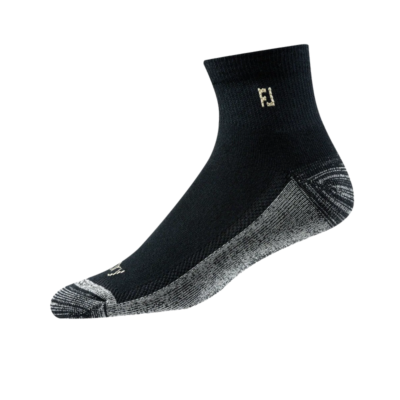 2024 FootJoy ProDry Quarter Mens Socks - Black