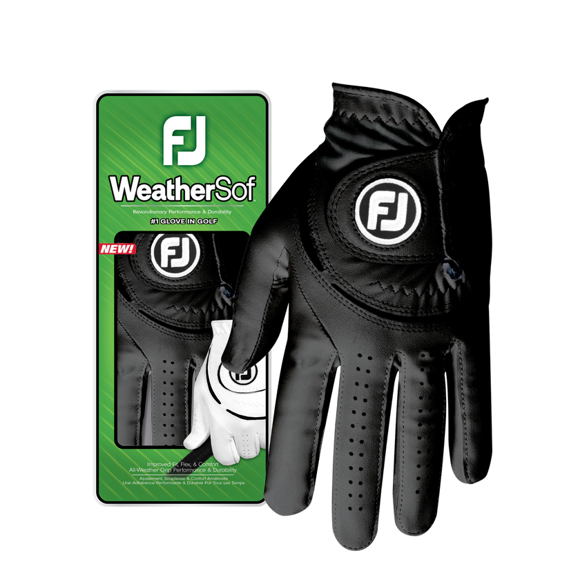 2024 FootJoy WeatherSof Men's Glove - Black