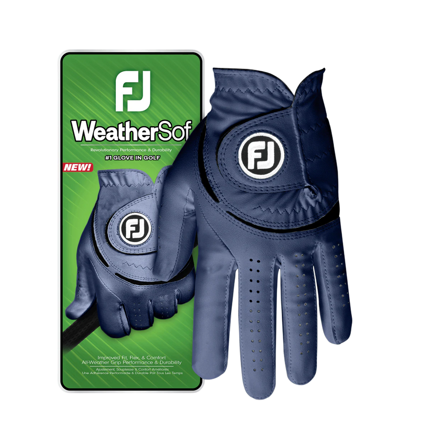 2024 FootJoy WeatherSof Men's Glove - Navy