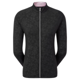 2024 FootJoy Women's Floral Embossed Midlayer - Black