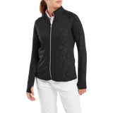 2024 FootJoy Women's Floral Embossed Midlayer - Black