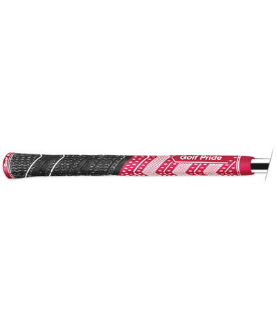 2024 Golf Pride MCC +4 Teams Midsize Grip - Dark Red/White