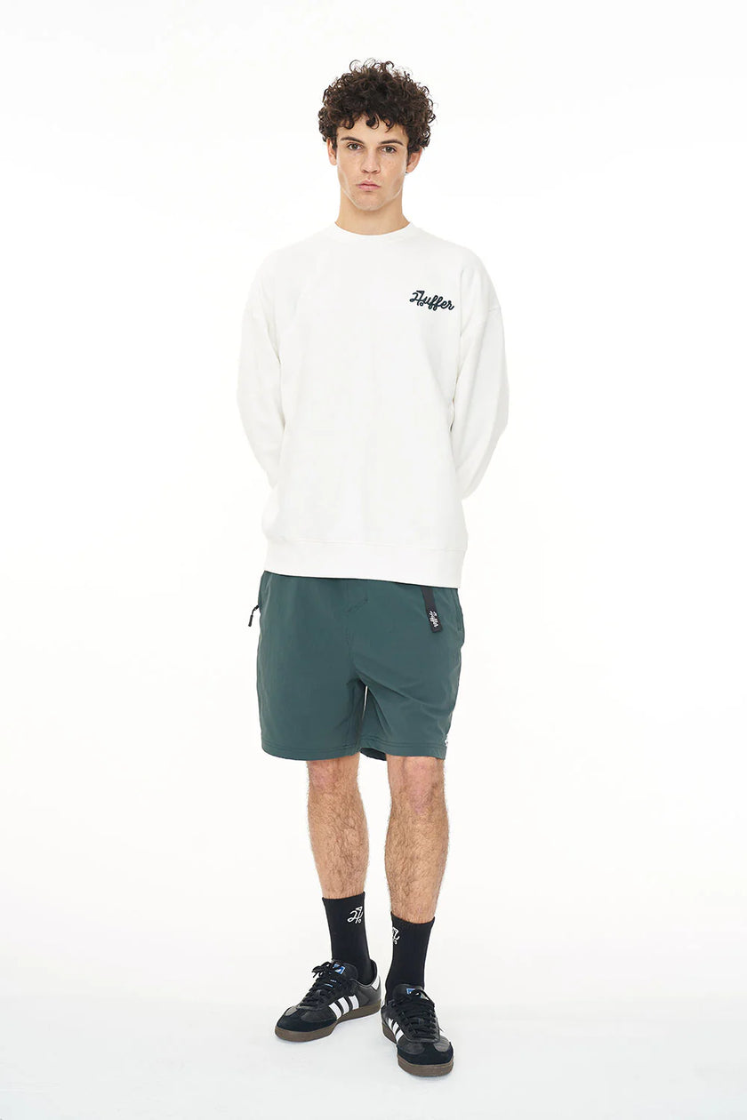 2024 Huffer Men's Block Crew 350/Ballsy - Chalk