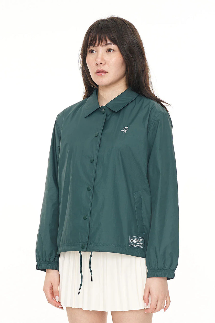 2024 Huffer Women's Caddie Golf Jacket - Green