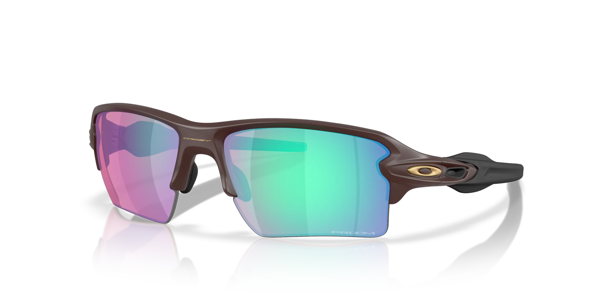 2024 Oakley Flak 2.0 XL Sunglasses Matte Granache with Prizm Golf The Clubroom