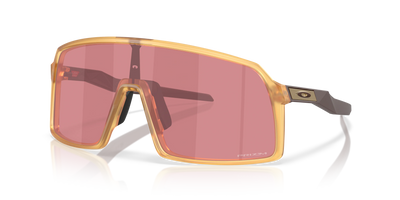 2024 Oakley Sutro Sunglasses - Matte Trans Light Curry Frame with Prizm Dark Golf