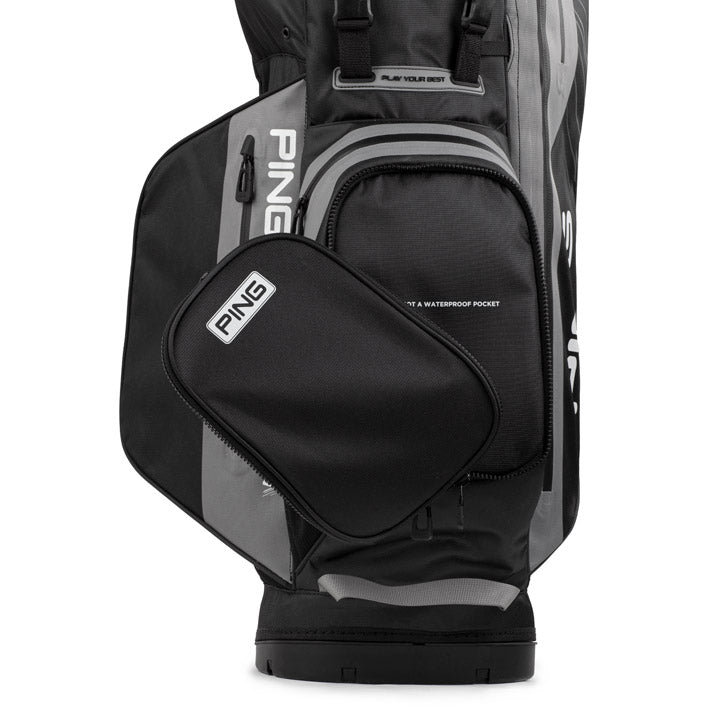 2024 Ping Hoofer Monsoon Golf Bag - Black/Iron